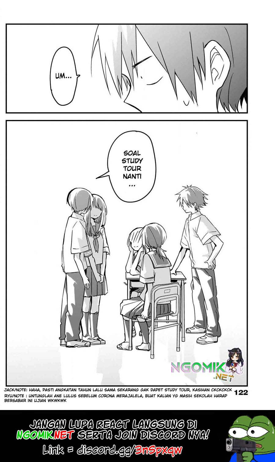 Kubo-san wa Boku (Mobu) wo Yurusanai Chapter 66 Gambar 14